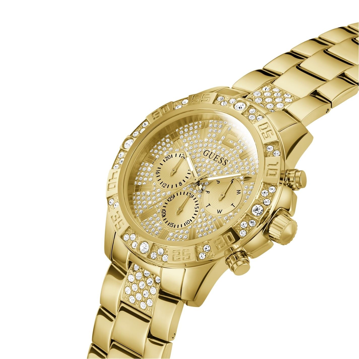 GUESS Montre Multi-Cadrans Quartz pour Hommes Majestic