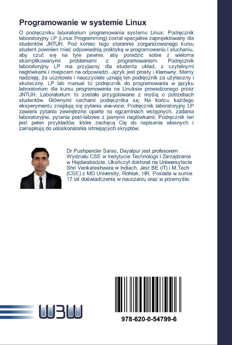 Programowanie w systemie Linux: Podr¿cznik laboratoryjny