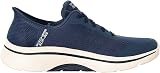 Skechers Men's Go Walk Arch Fit 2.0 Simplicity 2 Slip-On Sneakers, Navy Textile/Synthetic, 7.5 UK - 2