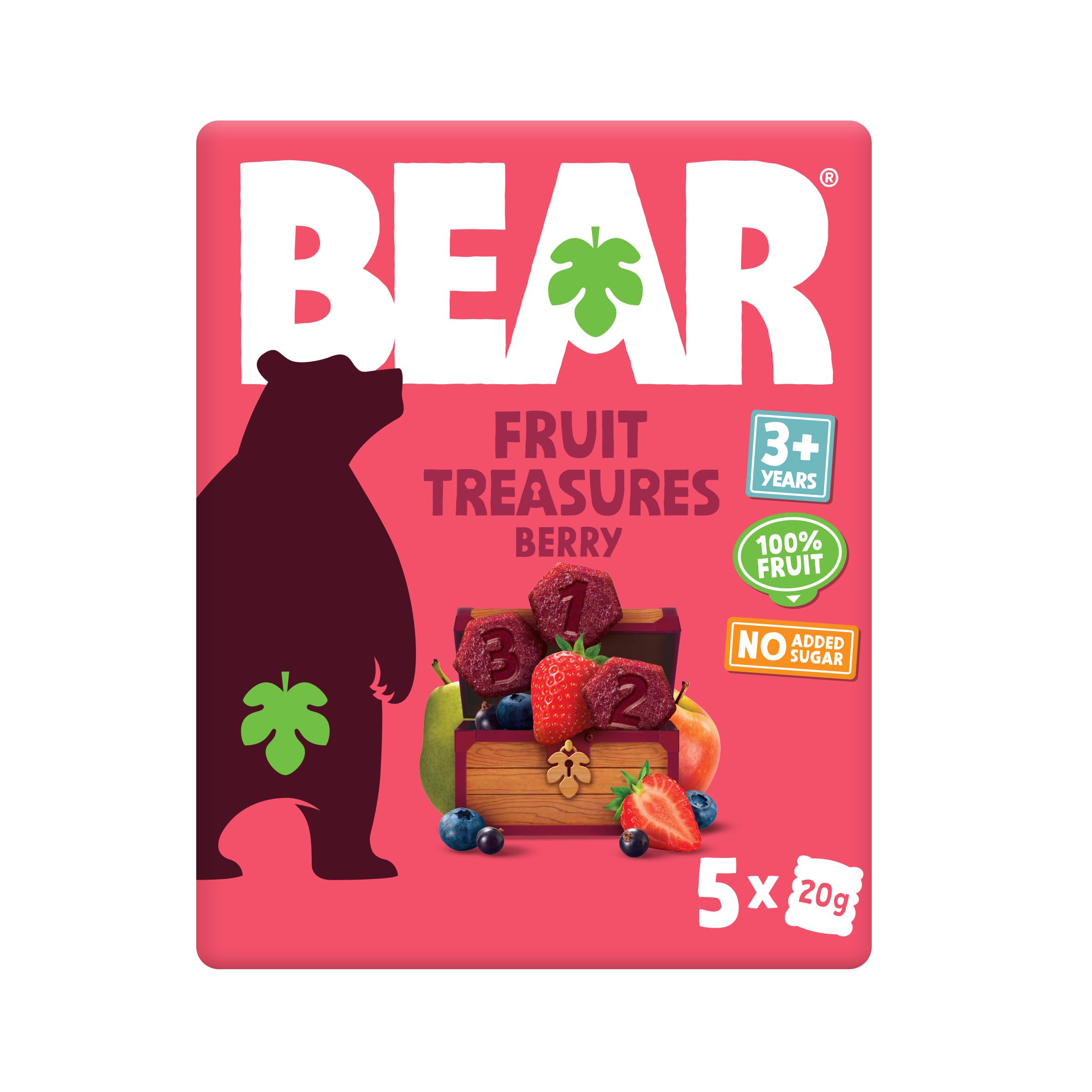 Bear Fruit Treasures Berry 5X20g