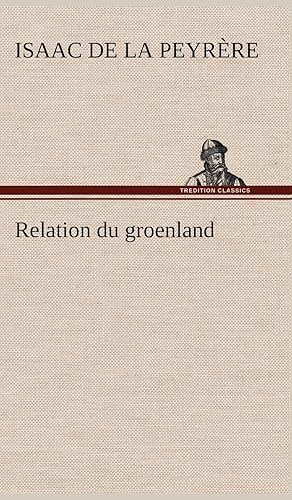 Relation du groenland