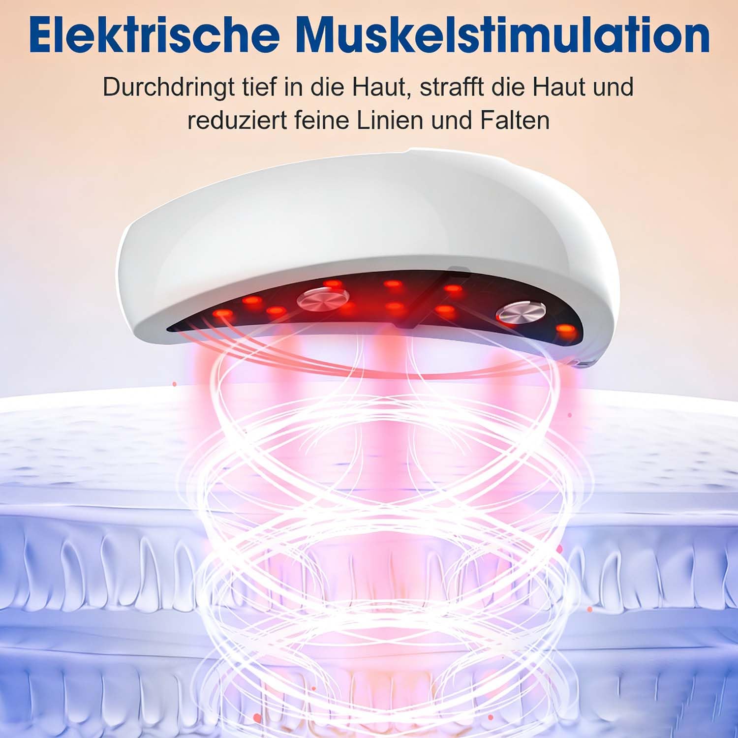 Synea Glowpads Pro Augen, Synea Glow Pads Rotlicht, Glow Pads TräNensäCke Elektrisch, Reduce Eye Bags, Dark Circles And Wrinkles For Radiant Skin (A)