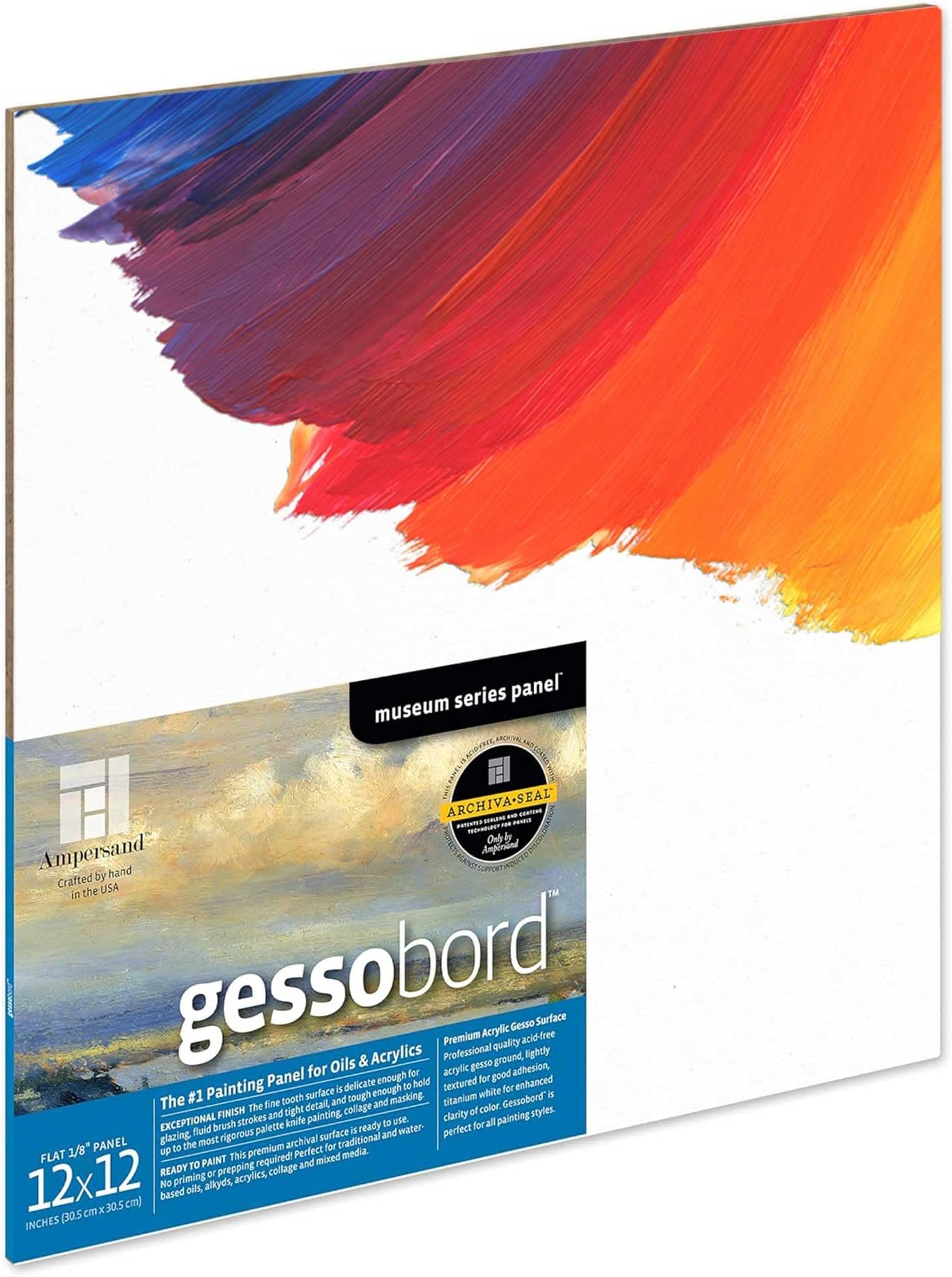 GESSOBORD 1/8IN FLAT 12X12