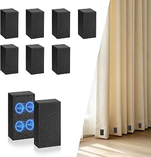 16PCS Outdoor Curtain Weights, Upgraded Heavier-Duty Waterproof Curtain Magnets Weights Outdoor, for Home Patio Drapery, Shower, Flags, Tablecloth to Stop Heavy Wind