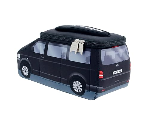 Miniatura 5 de BRISA VW Collection - Funda de neopreno universal para maquillaje y cosméticos de viaje para primeros auxilios en Vanagon Bus T5 Camper Van Design,