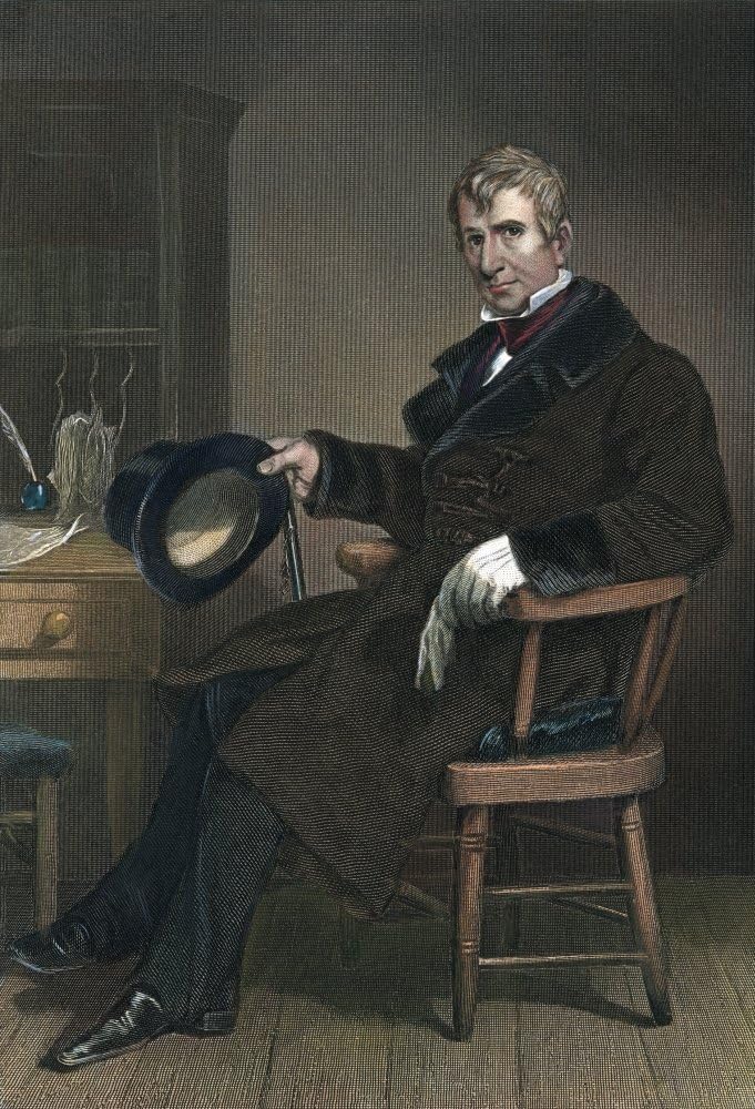 Amazon|ウィリアム・ヘンリー・ハリソン N(17731841) 第9大統領彫刻 19歳 センチュリーポスター プリント (24 x