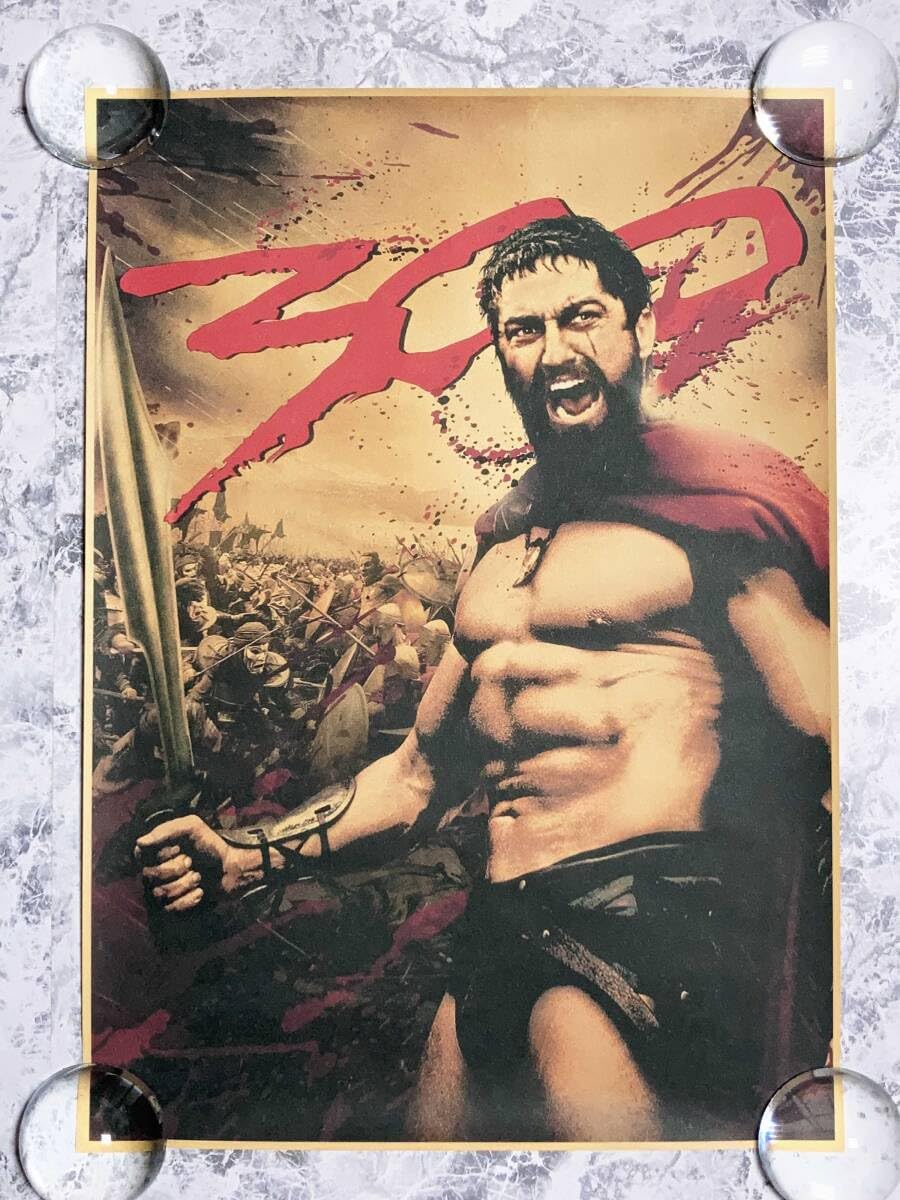 Amazon.co.jp: 「300/スリーハンドレッド ジェラルド・バトラー レトロ