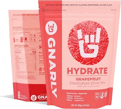 Gnarly Nutrition Hydrate Electrolyte Powder | Exercise Hydration Drink Mix