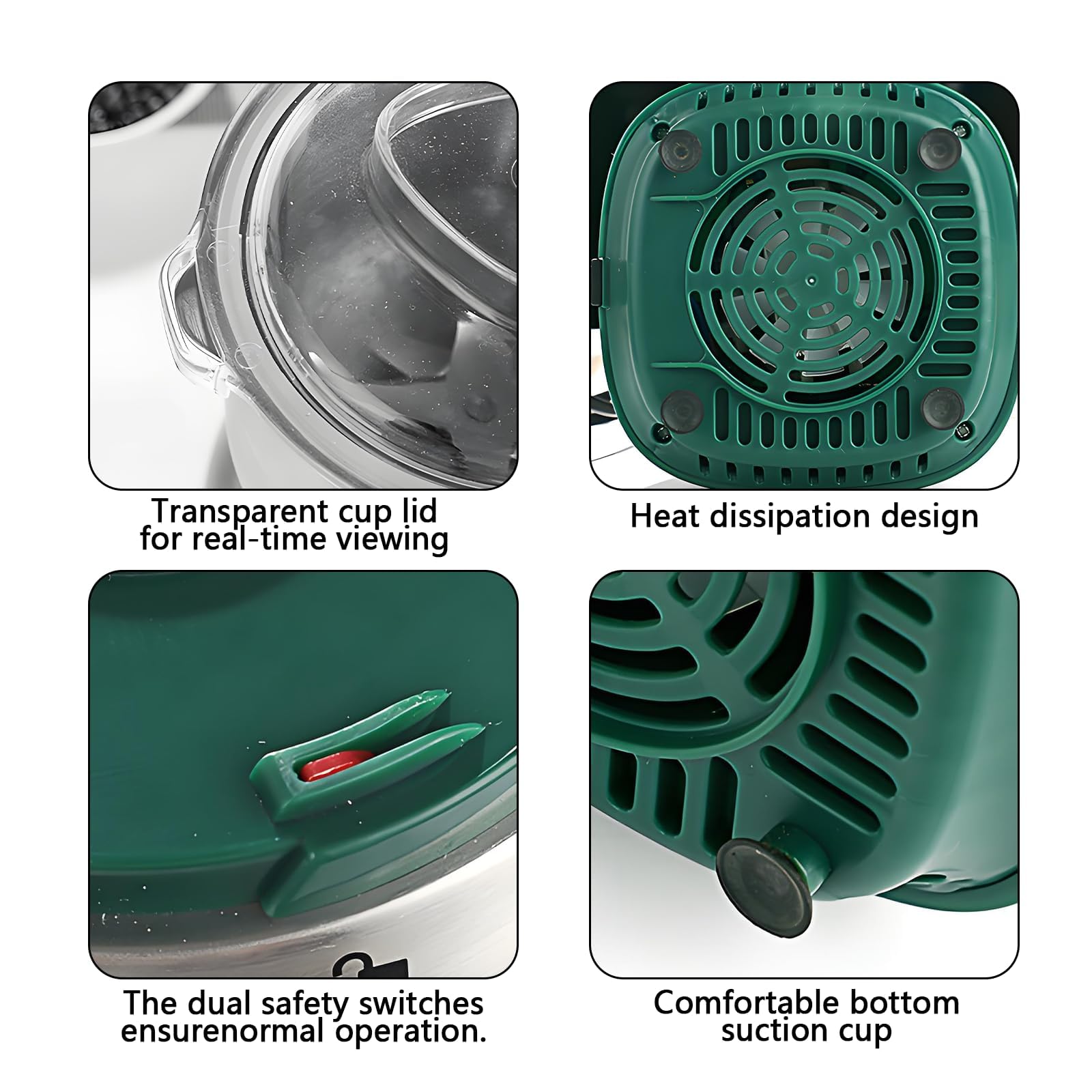 Molinillo De Cocina Versátil De 500 W, 600 Ml, Con 3 Cuchillas Extraíbles De Acero Inoxidable, Para Uso En Seco Y Húmedo. También Disponible Para Moler Especias, Café, Legumbres Y Granos.