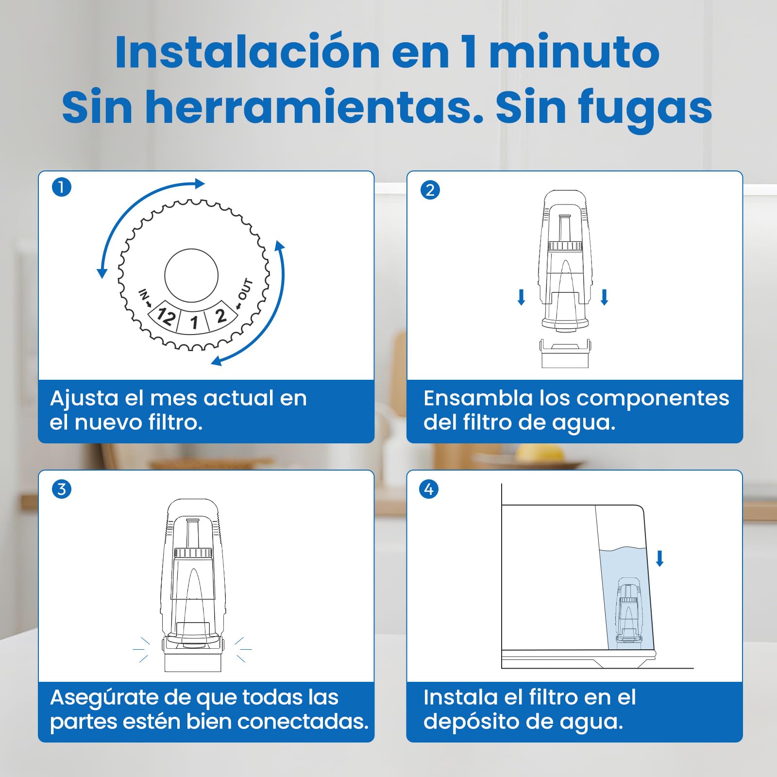 Filswa Filtros de agua de repuesto para máquinas de café Sage SES 990/980/500/878/875/880/920/810, compatibles con modelos BES008, Barista Express, Pro, Touch, Bambino, Oracle