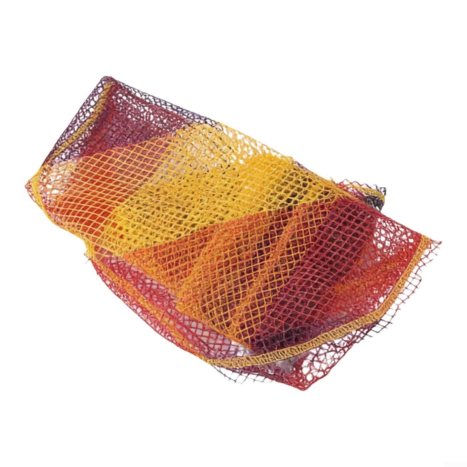 Stainless Steel Fishing Landing Net Replacement with 8mm Thread, Foldable Mesh Net for Freshwater Saltwater, Soft Fish Saver for Shore Boat for KAYAK, 50cm Diameter 20lbs(40cm Net)