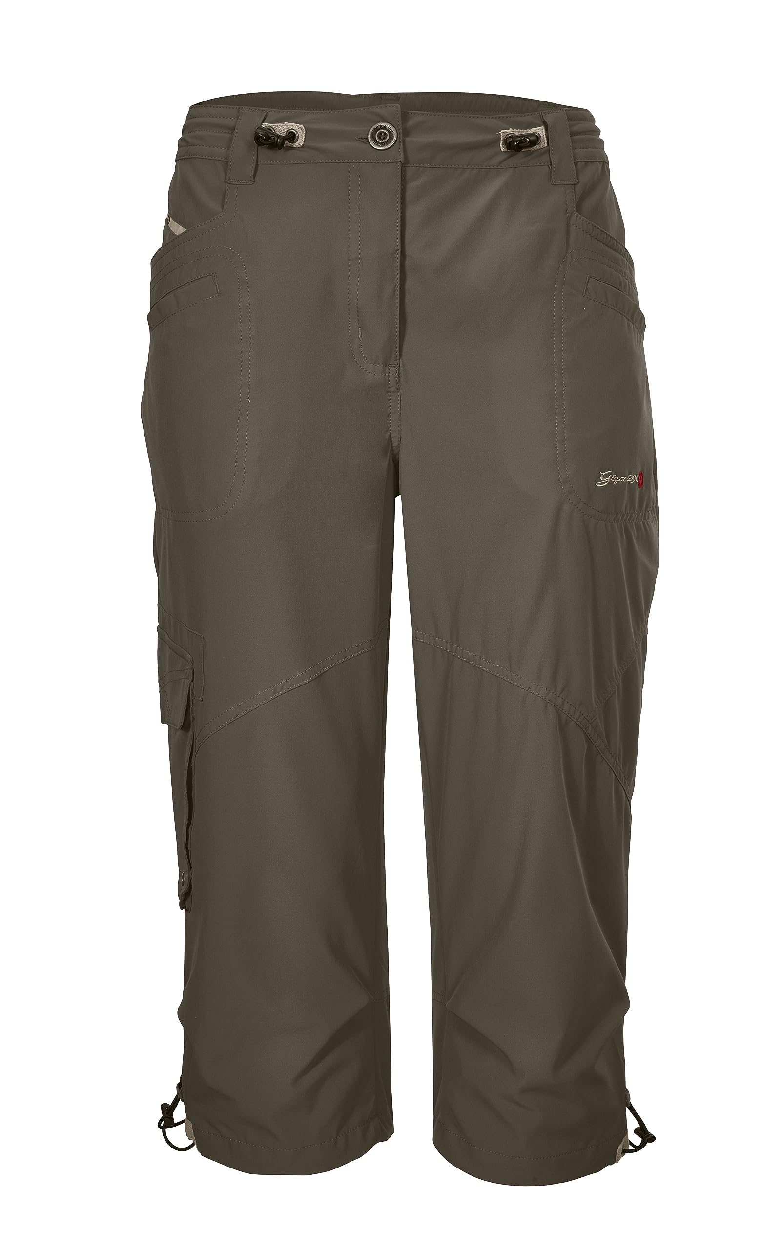 G.I.G.A. DX Women's Capri Trousers, Brown, 12