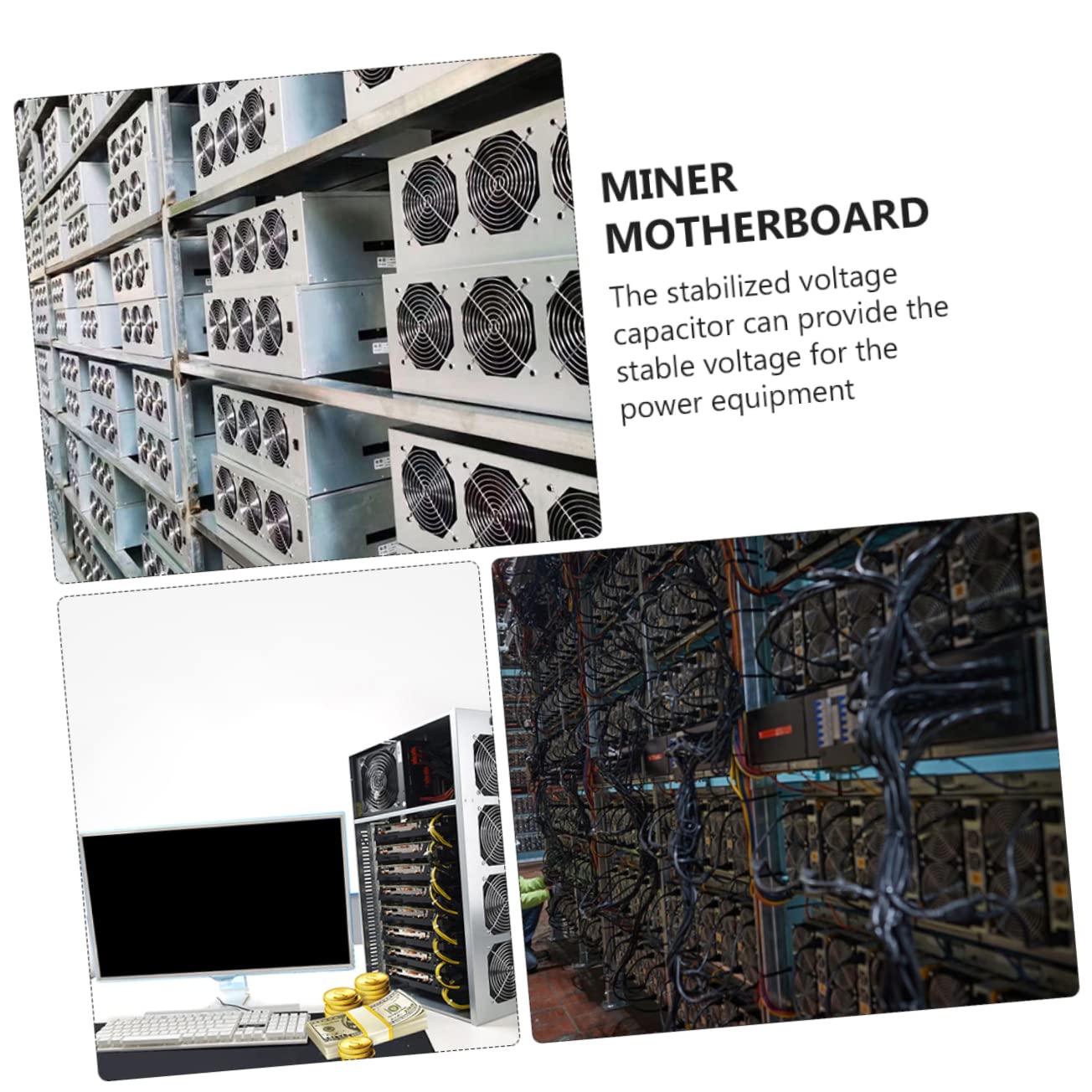 Scheda Madre Per Macchine Da Mining Con Supporto Cpu e Slot Gpu Prestazioni Elevate e Consumo Energetico Ridotto