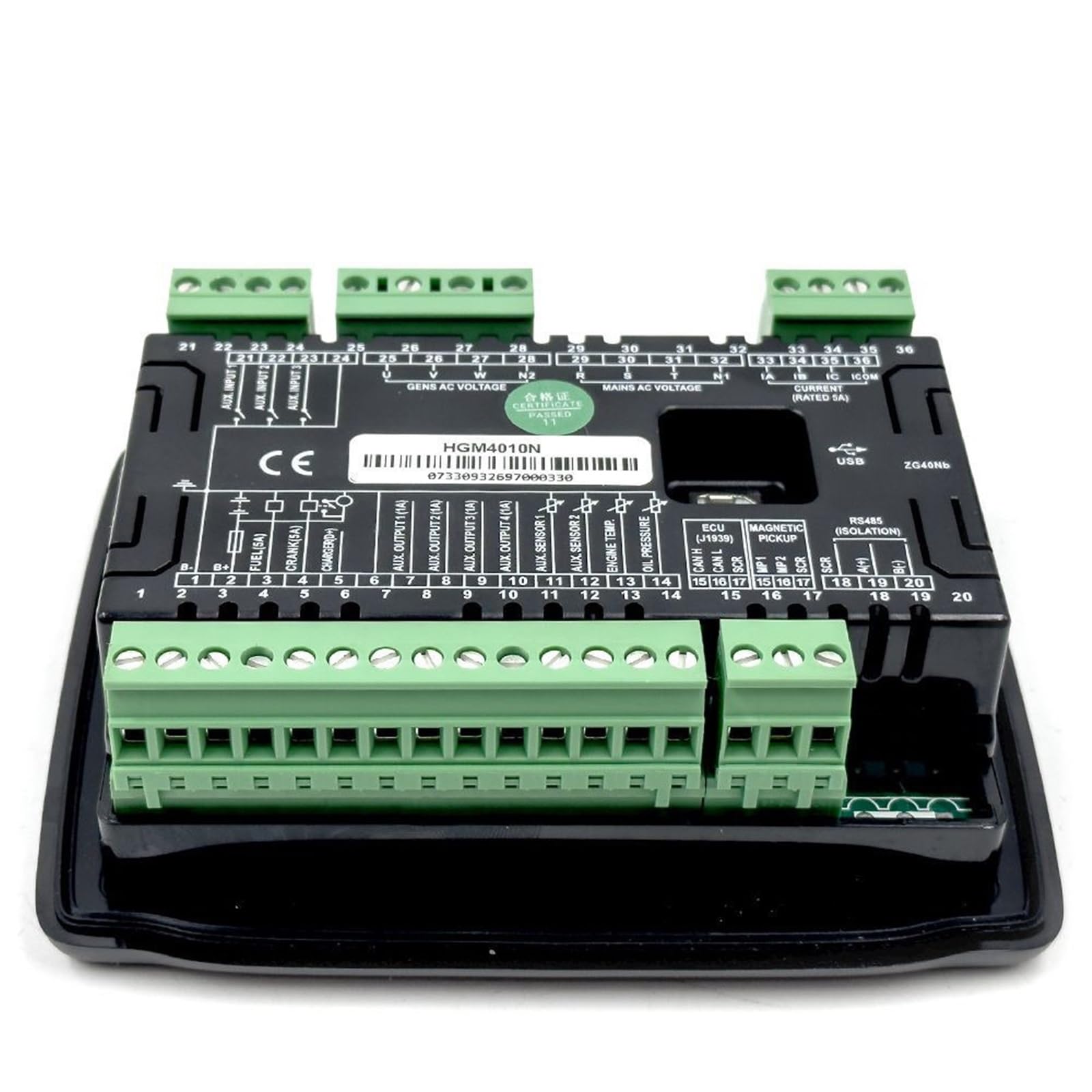 Jdilfunu Hgm4010n C Generator Controller Auto Start For Single Genset Automation 1Pcs