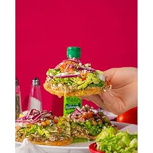 Mexico Lindo Green Habanero Hot Sauce Display, 5 fl oz, Pack of 2