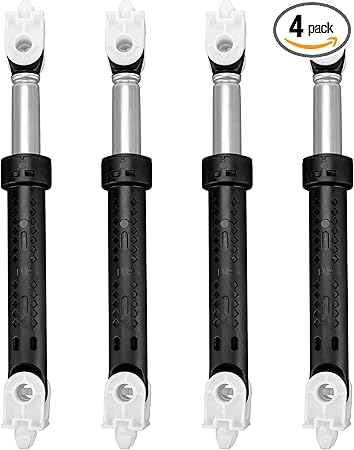 4 Pack 8182703 Washer Shock Absorber fit for Kenmore/Whirlpool/Kitchen Aid - WP8182703 Replacement Part for Washer & Dryer, replace 8181646/AP6011831/AP3868181/PS989596 LUXRILIX