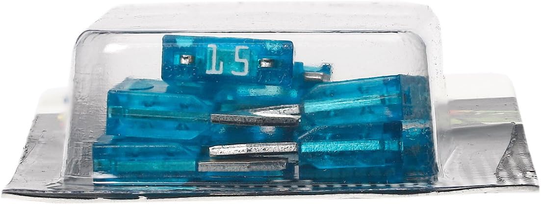 Bussmann VP/ATM-15ID easyID Illuminating Blade Fuse, (Pack of 10)