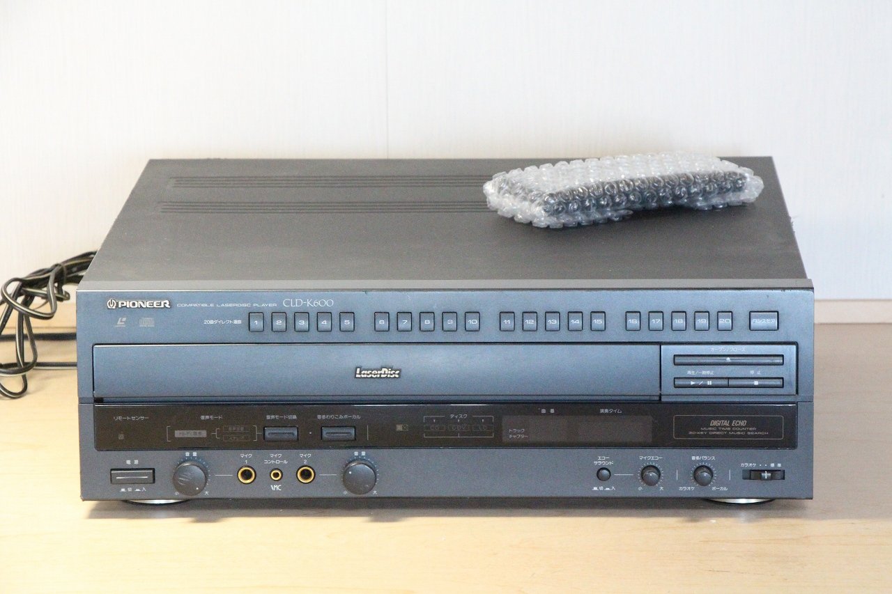 パイオニア CLD-100 CD レコードプレーヤー リモコン欠落-