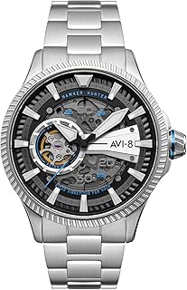 Avi-8 Stainless Steel Silver Watch for Men - AV-4078-11