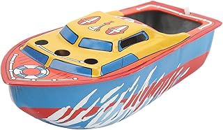 Candle Boat Toys Nostalgia Decoration Creativity Decoration Decorative Paddle Boat Iron Decoration Candle Boating Antique Ornament for Mf418, Steam Boat Candle