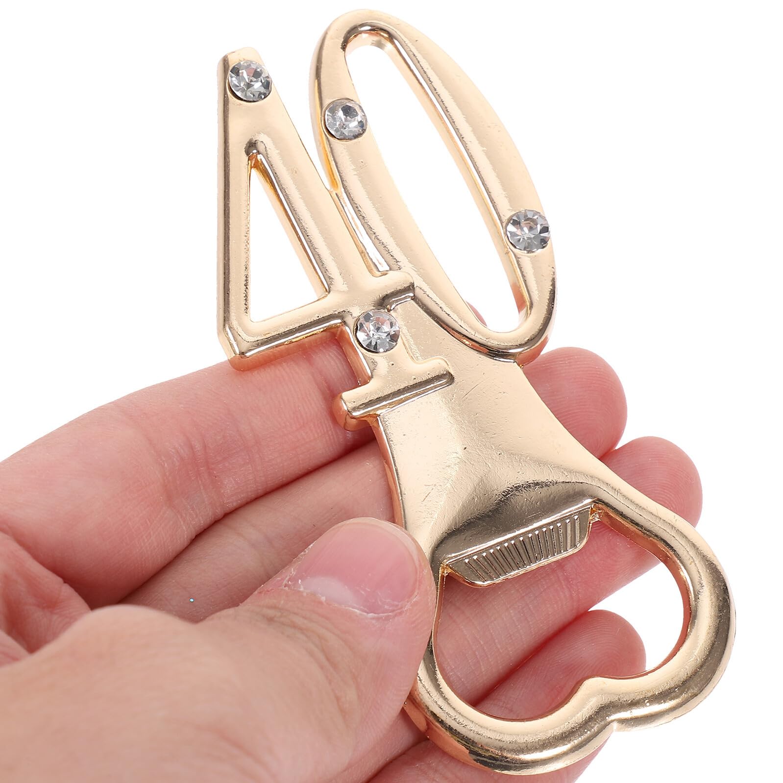 LABRIMP Set 10 Apribottiglie Strass per 40° Compleanno e Anniversario Bomboniere Eleganti Multifunzione per Vino e Birra Gadget Raffinati per Feste e Regali Celebrativi