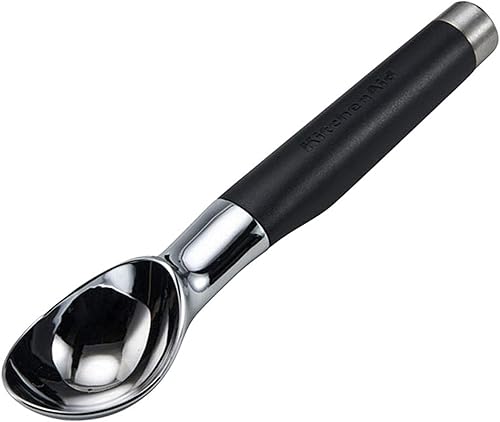 KitchenAid Cuchara de helado gourmet, talla única, negro mate