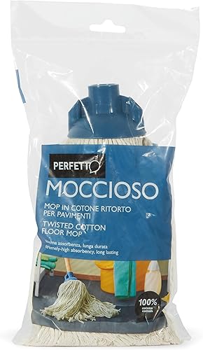 Miniatura 7 de Perfect moccioso - Trapeador para pisos, algodón, hilo COCCIA gris/hielo, 3.1 x 3.1 x 11.0 in