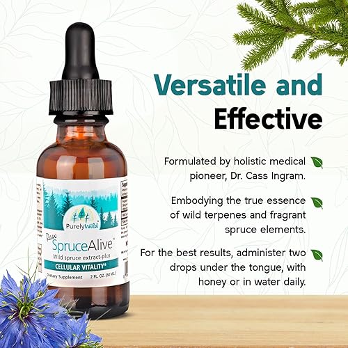 Miniatura 6 de PURELY WILD Aceite de orégano de fuentes mediterráneas  Fórmula de apoyo inmunológico original del Dr. Cass Ingram de orégano  Aceite orgánico de