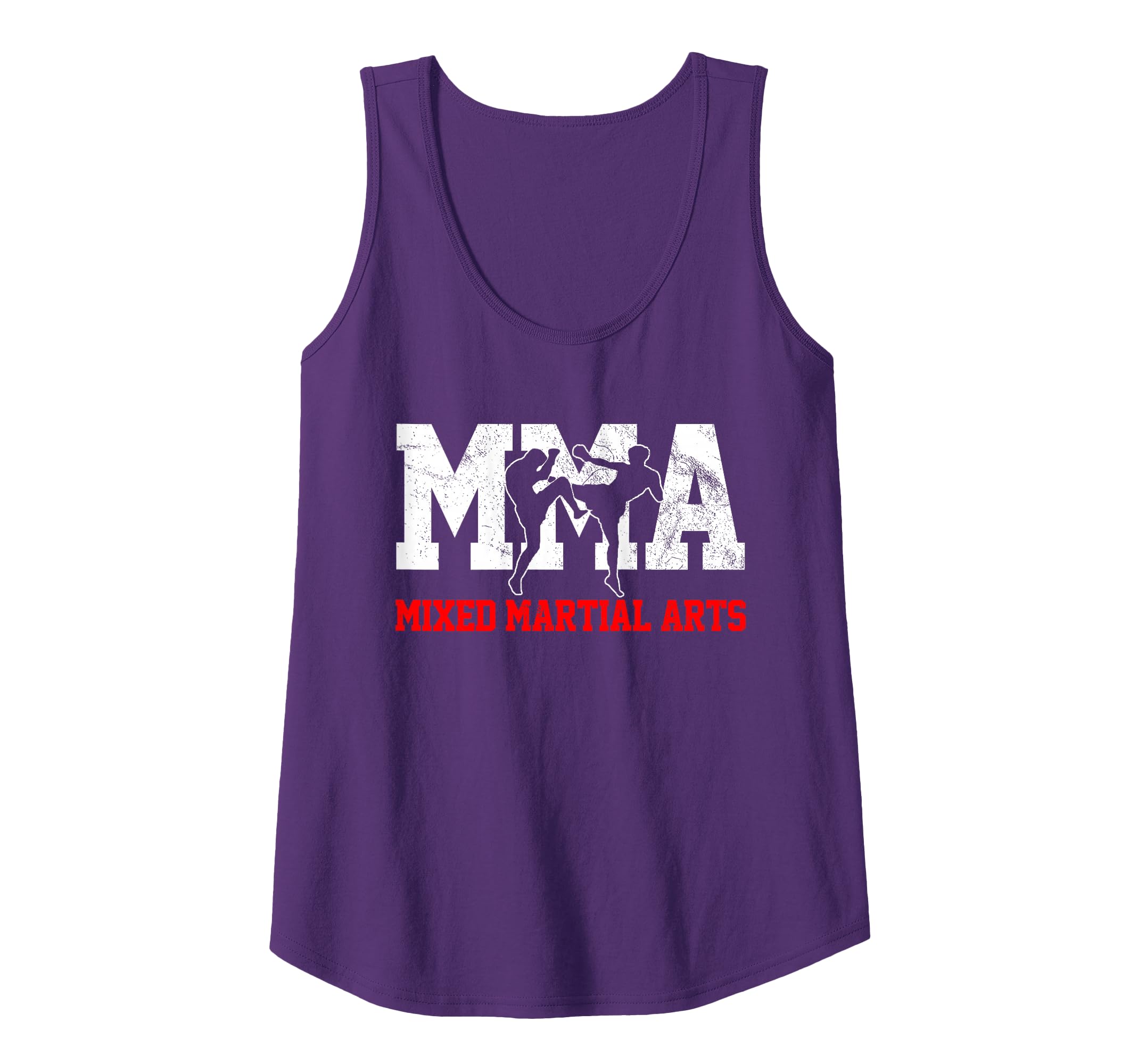 Retro Sports Jersey MMA Kickboxing Fighter Tank Top - Men-Adults - Unisex - Sleeveless - Black - XL - 3XL