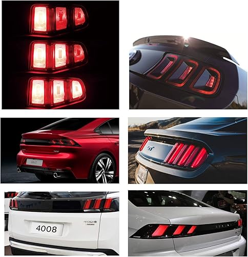 Miniatura 4 de Mallofusa Luz LED universal para coche, 12 V, 3 pasos, secuencial, dinámico, persecución dinámica, módulo, cajas de módulo, controlador para señal