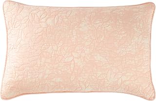 DKNY Sunwashed Quilted Cotton Pillow Sham, King, Blush