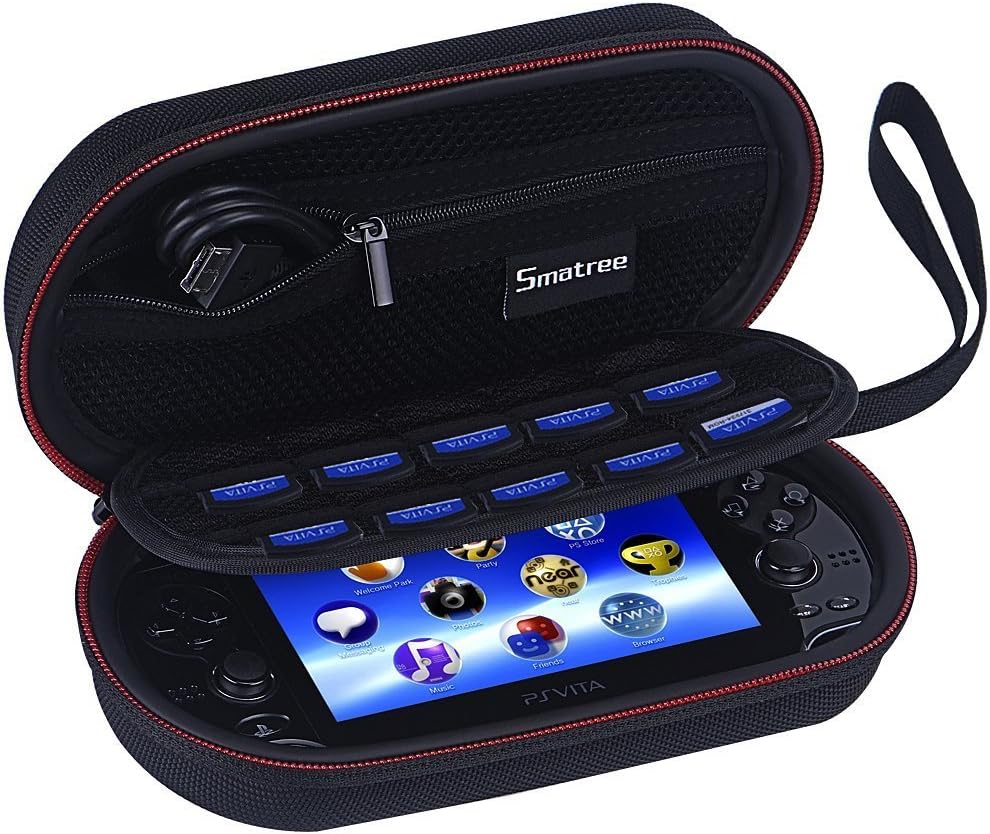Smatree P100 Carrying Case Compatible for PS Vita, PS Vita Slim(Without Cover) (Console and Accessories NOT Included)