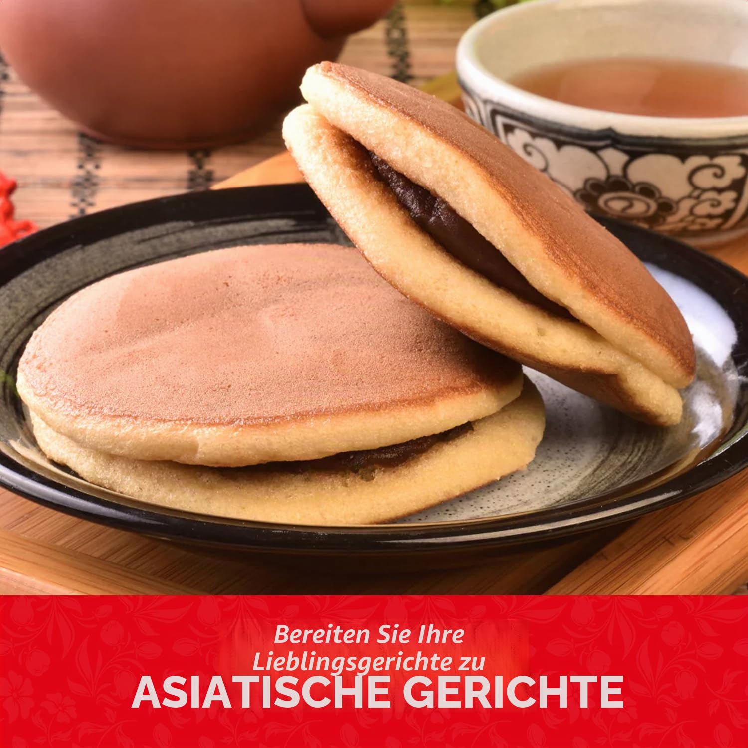Shirakiku Dorayaki Rote Bohne, 300 g