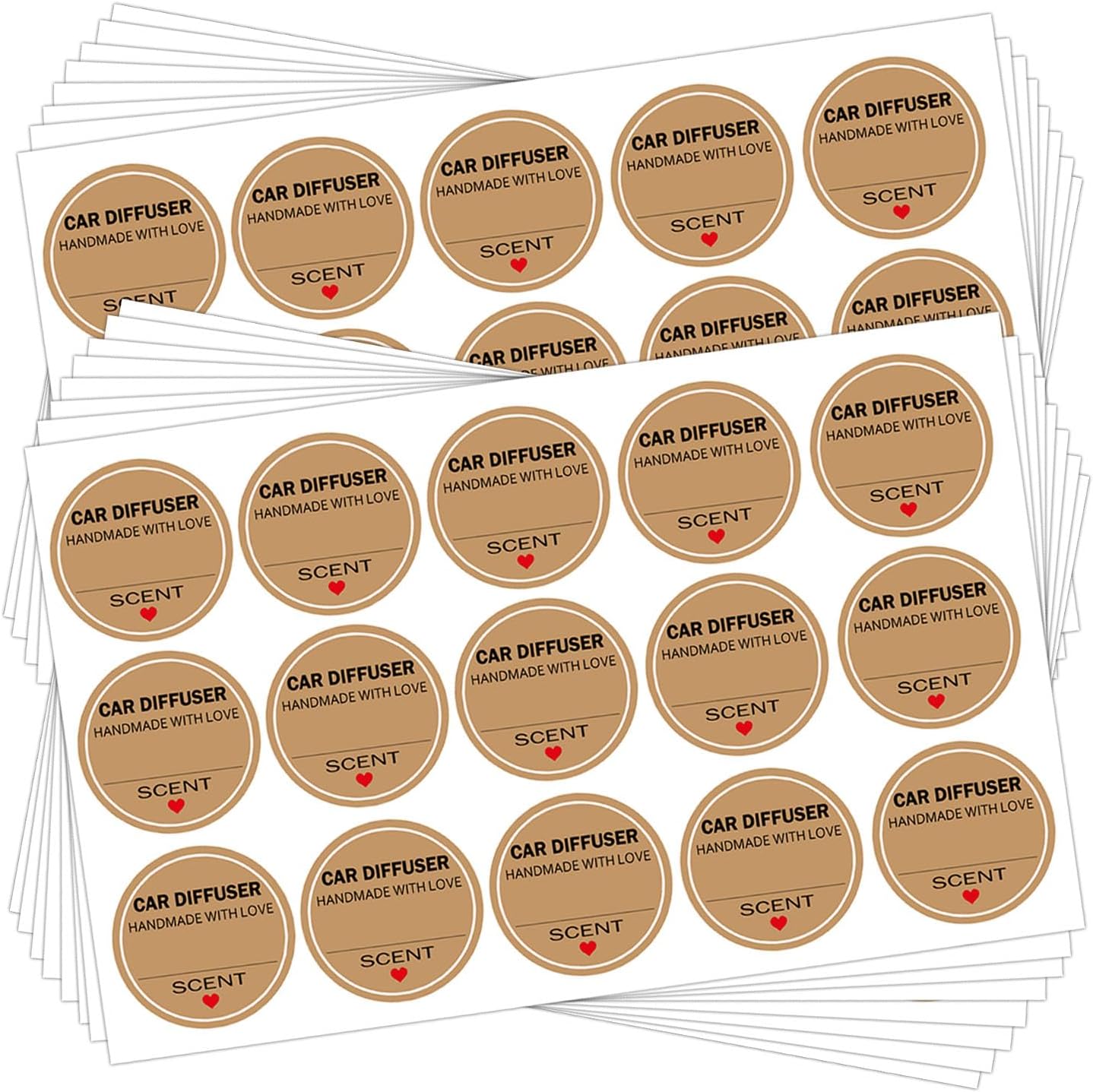 Amazon.com: Car Oil Diffuser Hanging Bottle Scent Label,1 inch Car ...