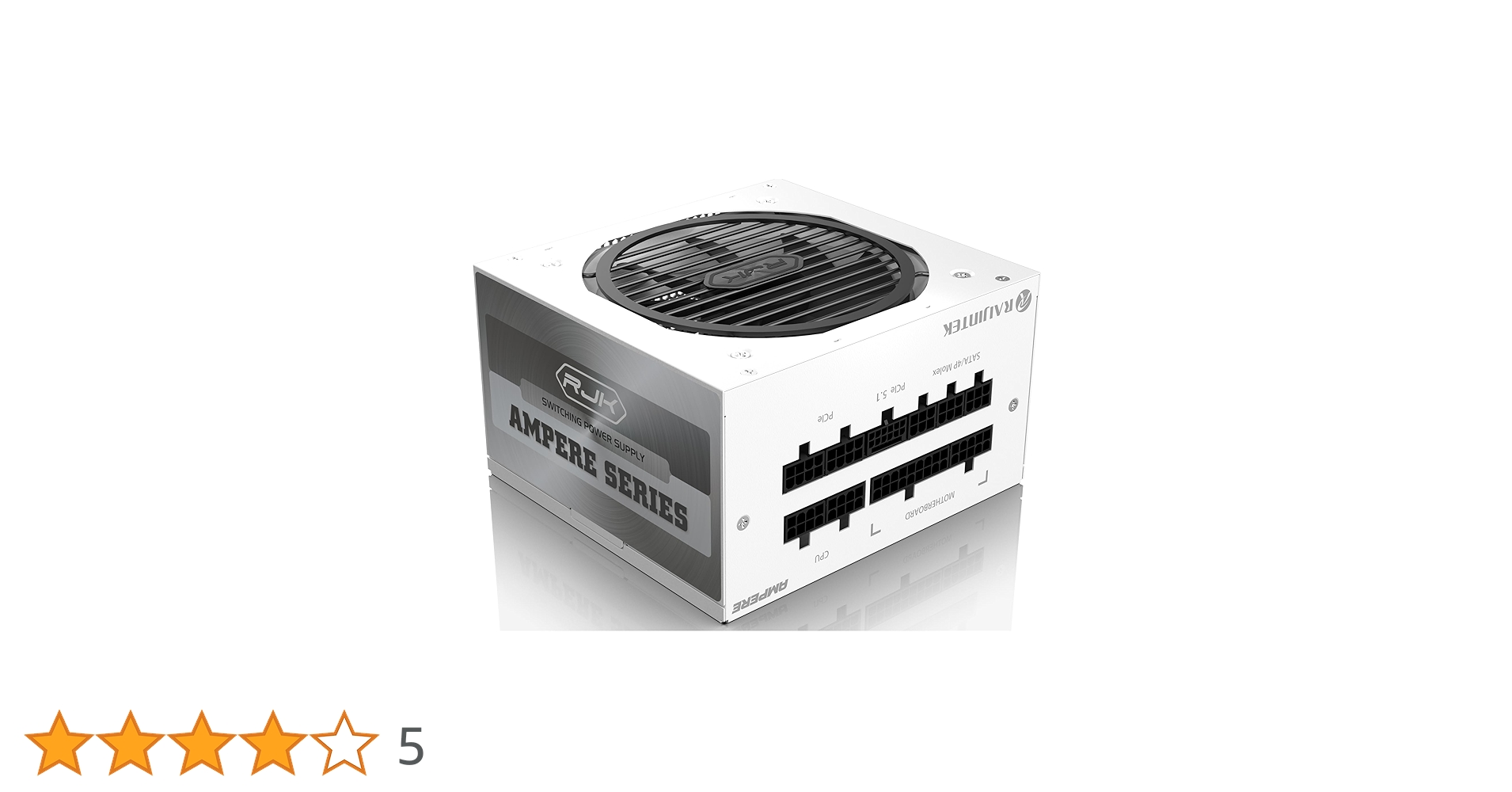 Amazon | RAIJINTEK AMPERE 1200 WHITE 電源ユニット ATX3.1対応 Amazon | RAIJINTEK AMPERE 1200 WHITE 電源ユニット ATX3.1対応
