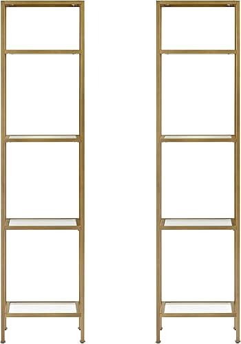 Vista 37 de Crosley Furniture Aimee - Estantería estrecha