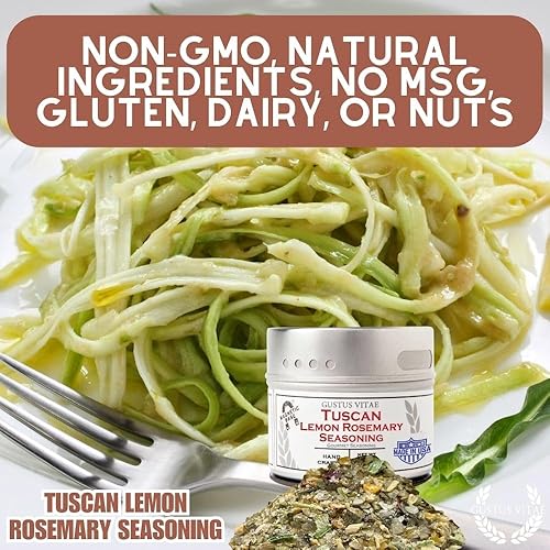 Miniatura 8 de Condimento toscano de limón y romero Mezcla de especias gourmet Sin OMG, totalmente natural Hecho a mano en pequeños lotes en Estados Unidos