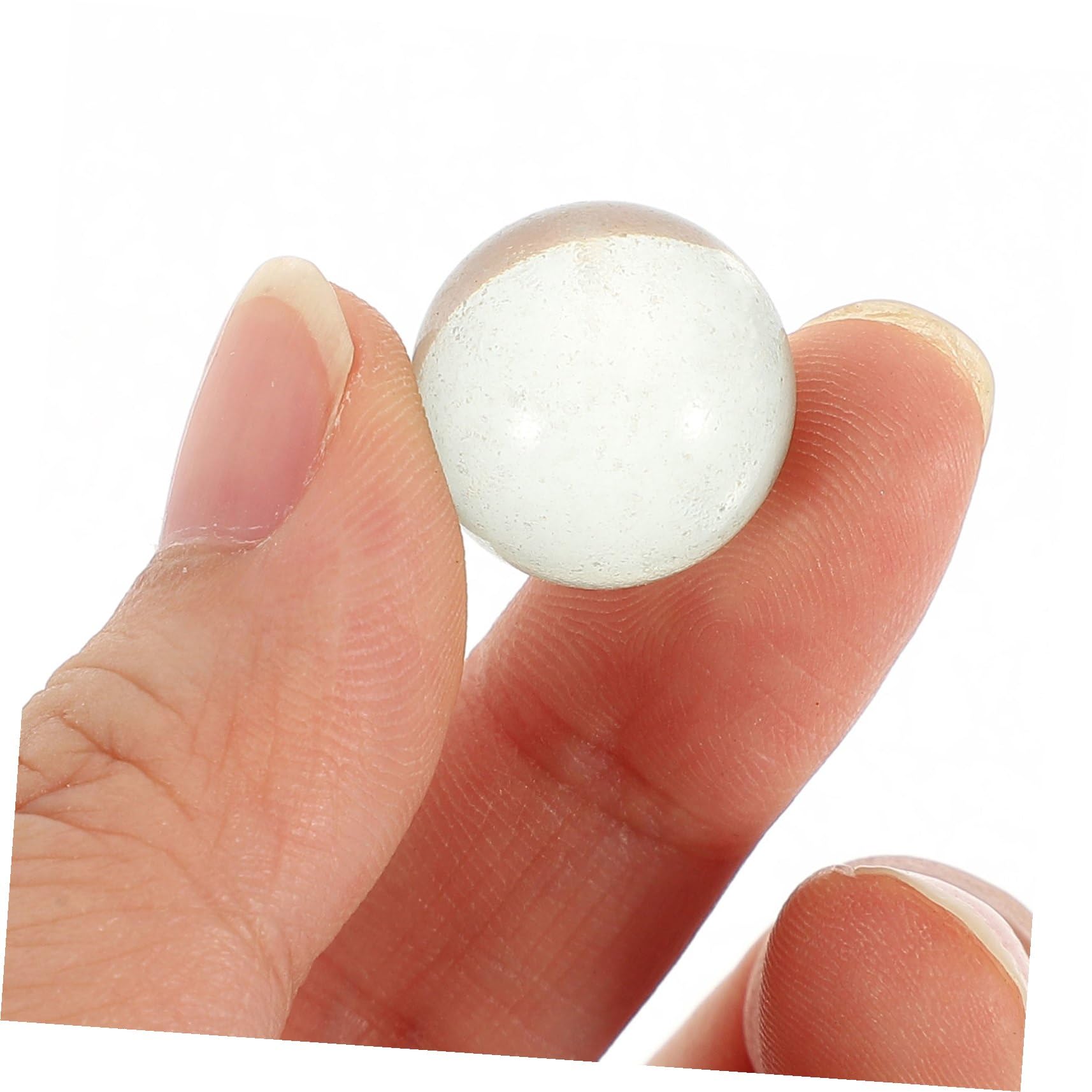 IMIKEYA 180piezas Canicas De Vidrio Transparente Bolas Redondas De Cristal para Decoración De Jarrones Acuarios y Manualidades
