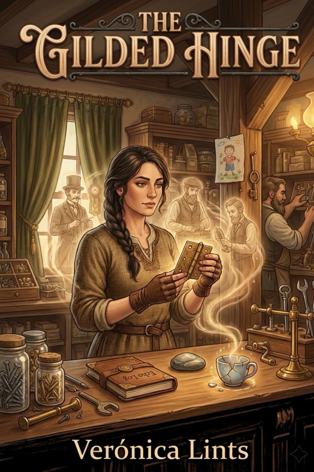 The Gilded Hinge: A Cozy Fantasy Novel of Magic, Found Family, and Slow-Burn Romance