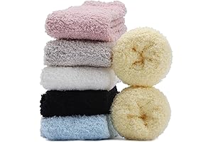 Cozy Cute Stocking Stuffers: Fuzzy Microfiber Slipper Socks