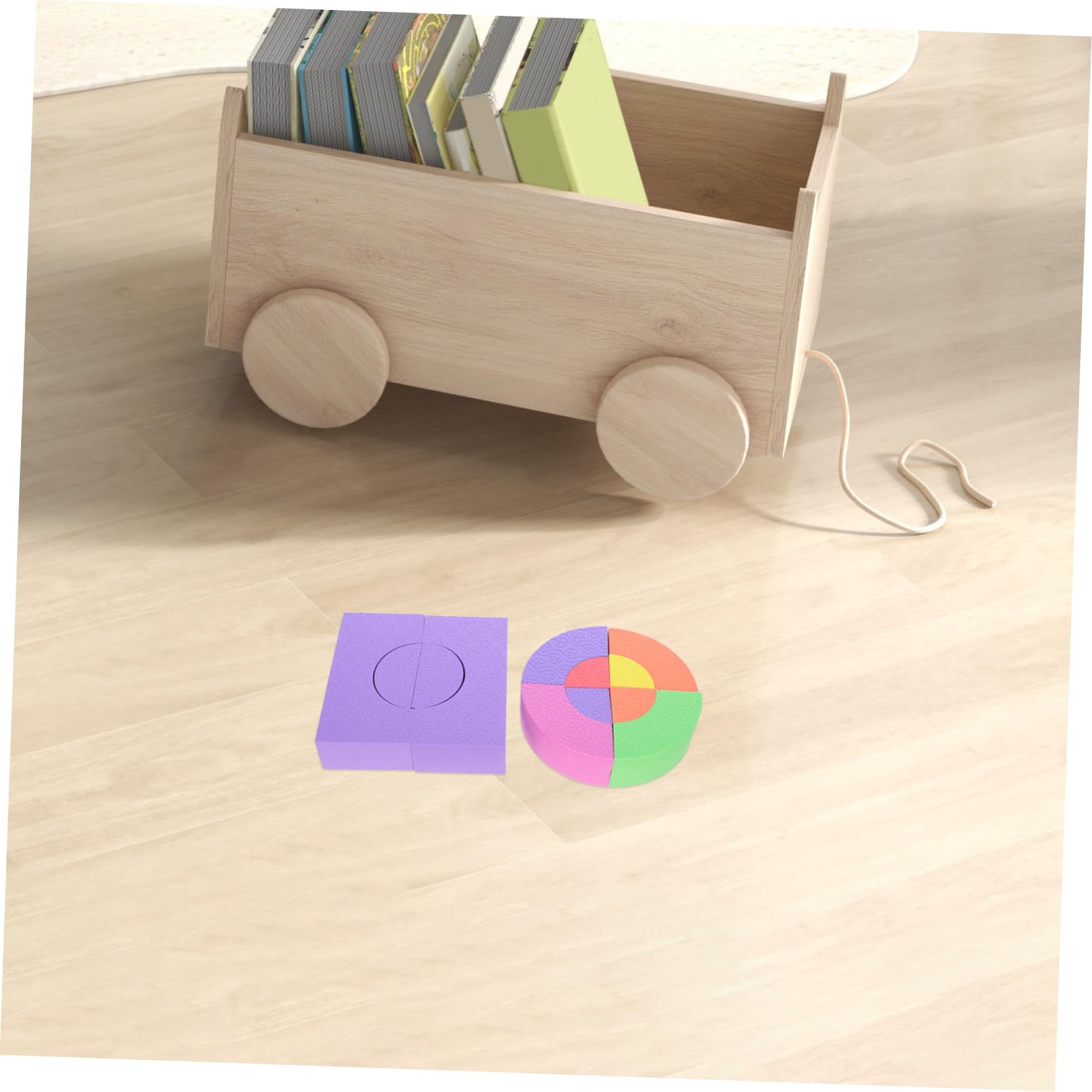Gatuida Blocs Eva en Mousse Souple 100pcs pour Garçon et Filles, Jouet D'éveil Montessori, Couleurs Vives et Formes Variées, Sûr et Éducatif pour Bébé et Garçon et Filles