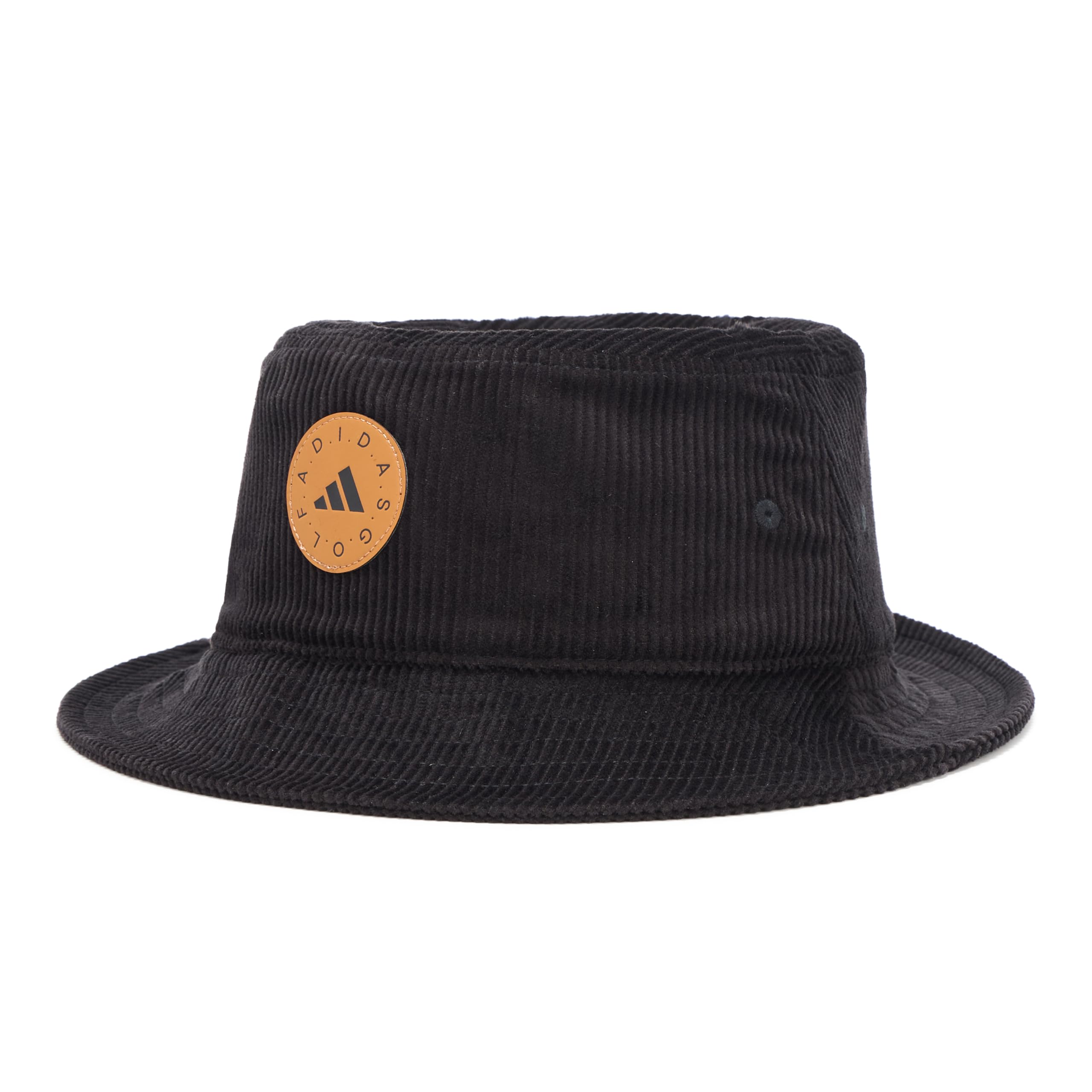 Adidas Women's Black Corduroy Bucket Hat, One Size