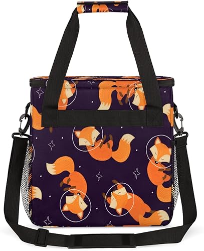 Miniatura 5 de Bonita cafetera de zorro durmiente bolsa de transporte para Keurig K-Mini o K-Mini Plus K-Cup Pods almacenamiento portátil cafetera bolsa de viaje