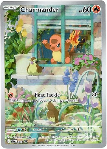 Pokemon - Charmander SVP044 - Obsidian Flames ETB Black Star Promo - Arte Completo