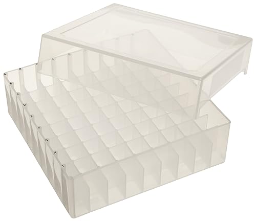 Miniatura 4 de SP Bel-Art Cajas de almacenamiento de plástico para congelador de 81 lugares colores surtidos (paquete de 5) (F18852-0016)