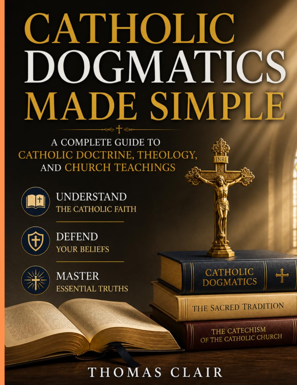 Catholic Dogmatics Made Simple: A Complete Guide to Catholic Doctrine, Theology, and Church Teachings Understand the Catholic Faith, Defend Your Beliefs, and Master Essential Truths