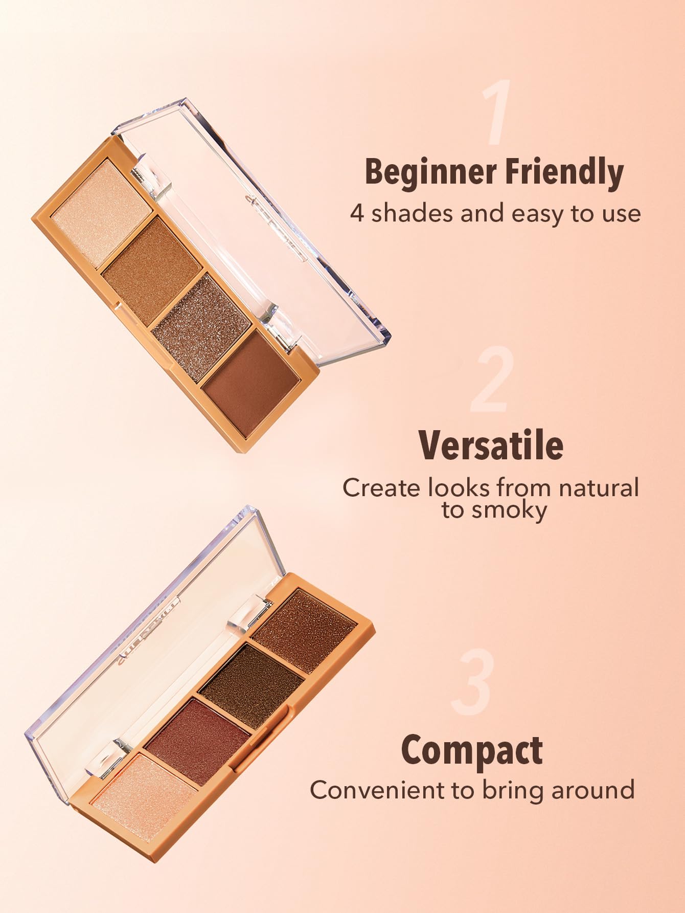 Amazon.com : SHEGLAM Essential Eyeshadow Palette Square Eyeshadow