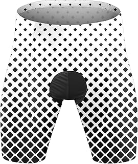 Beokeuioe Men's Cycling Underwear Men's Quick-Drying Cycling Shorts Cycling Shorts Men's Breathable Cycling Underpants Men's Elastic Cycling Shorts Men's Lightweight Cycling Shorts