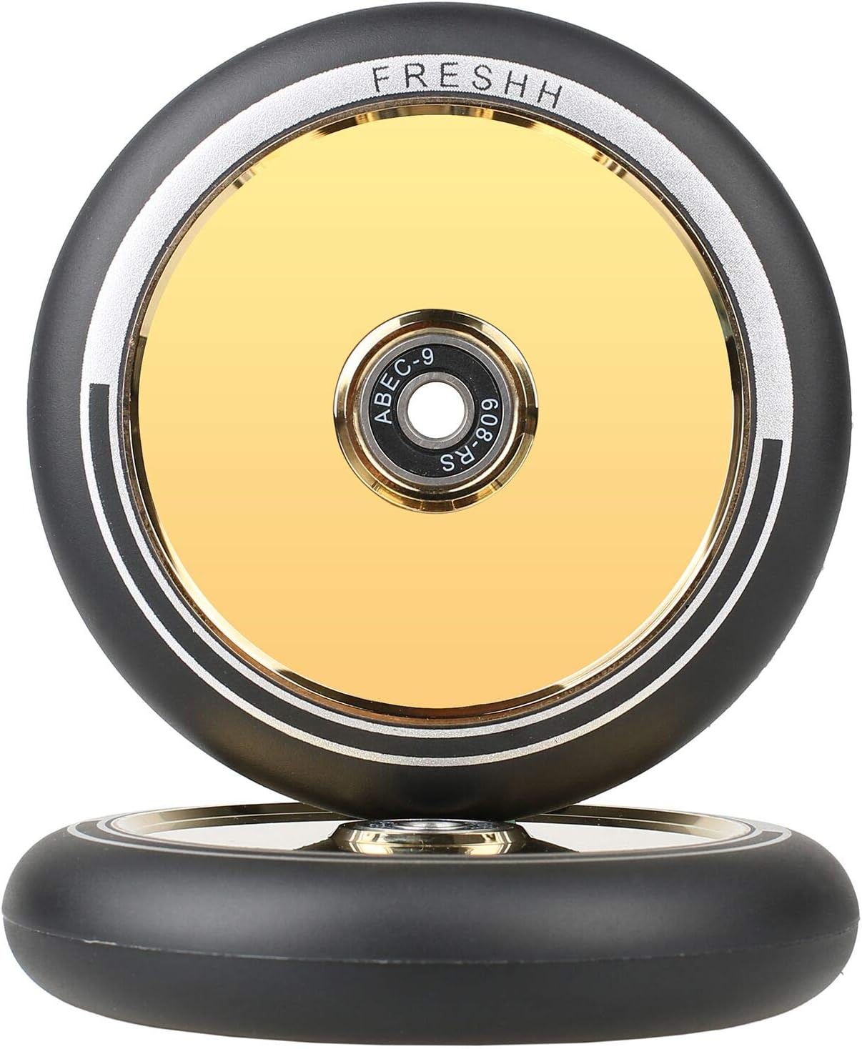 120mm Scooter Replacement Wheels(Pack of 2), Pro Stunt Scooter Hollow Core Wheel