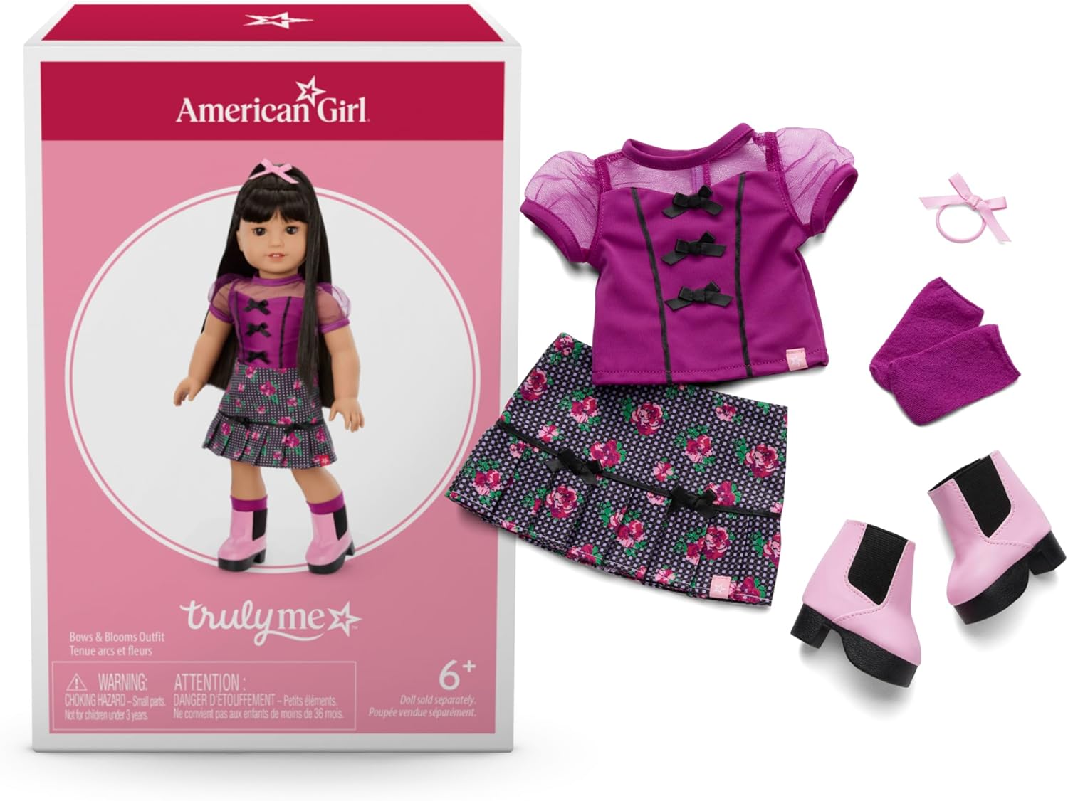 American Girl, Truly Me 18-inch Doll Outfit, Bows & Blooms Outfit, for Ages 6+